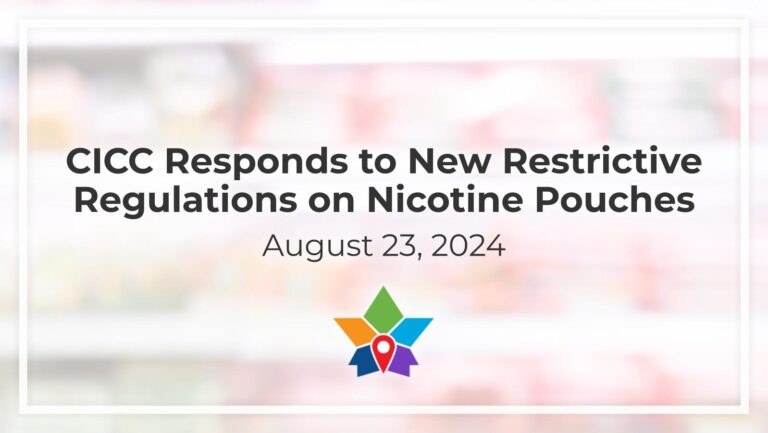 CICC Responds to New Restrictive Regulations on Nicotine Pouches